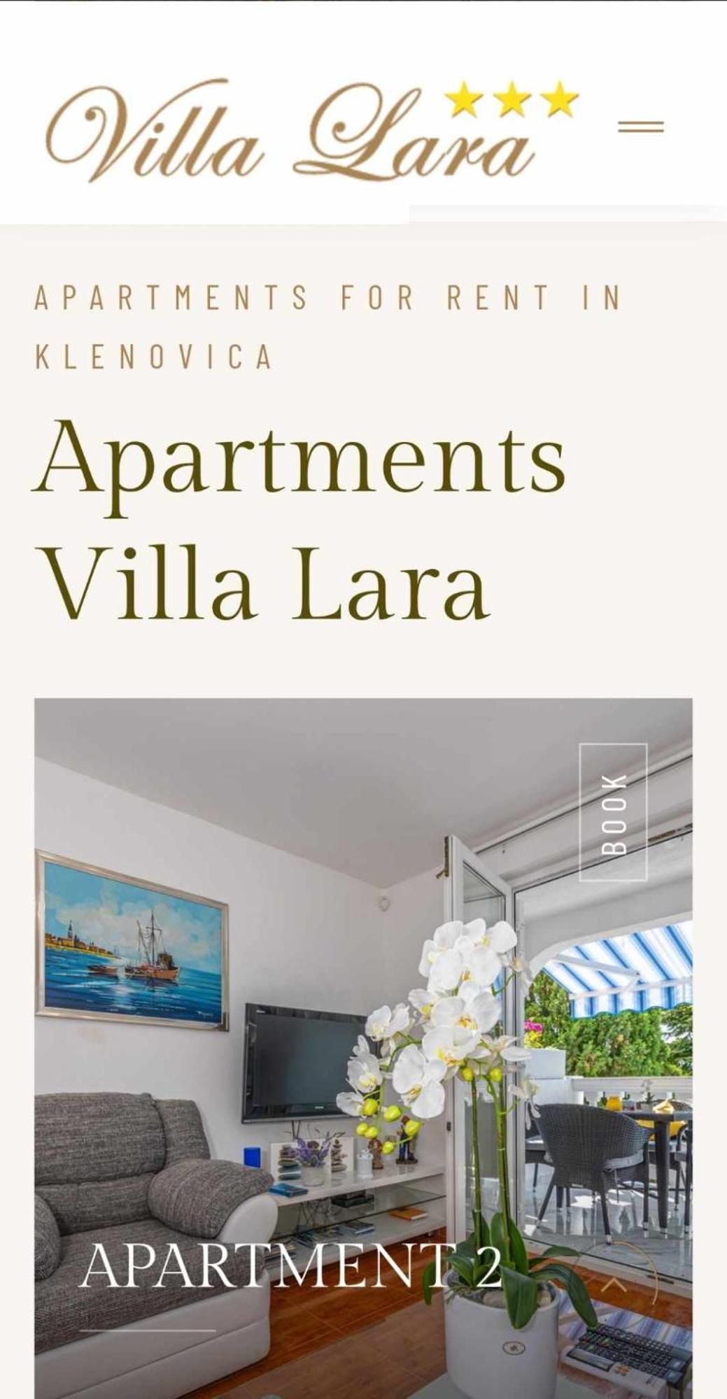 Villa Lara كلينوفيتسا المظهر الخارجي الصورة